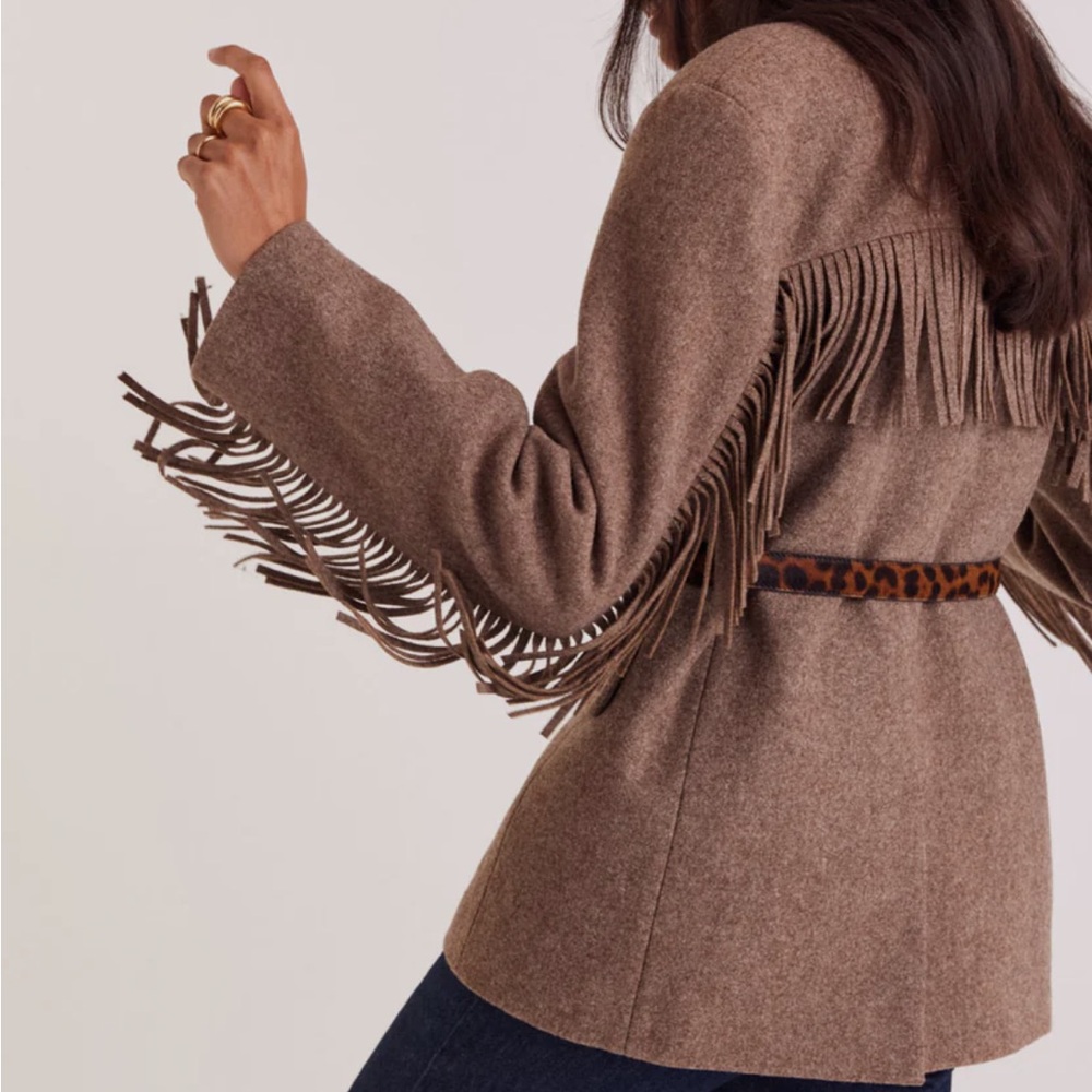 Balzac Paris Marceau Fringe Jacket